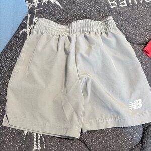 New Balance Boys Grey Athletic Shorts